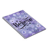Carnet Elégant Purple Believe (Côté Droit)