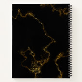 Carnet Élégant rose abstrait (Dos)