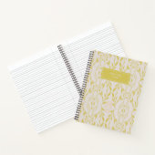 Carnet Elégant Sage Green Botanique Personnalisé (Intérieur)