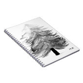 Carnet Élégant sapin de Noël (Côté Droit)