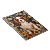 Carnet Élégant tournesol Cavalier King Charles Spaniel