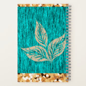 Carnet Elégant Turquoise tendance (Verso)