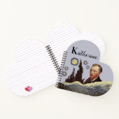 Carnet ELEGANT VanGogh editable Katherine name (Intérieur)