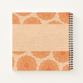 Carnet Élégant Wedding planner Mandala Brown (Dos)