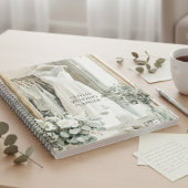 Carnet Elegant White Wedding Dress Floral Wedding Planner