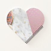 Carnet Élégante calligraphie arabe de l'Aïd Moubarak (Dos)