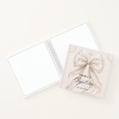 Carnet Élégante fille bébé arc en perle (Intérieur)