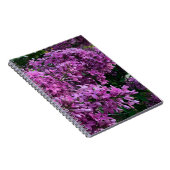 Carnet Élégante floraison de magenta violet profond fleur (Côté Droit)