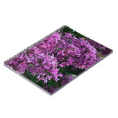 Carnet Élégante floraison de magenta violet profond fleur (Côté gauche)