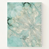 Carnet Elegante libro de bocetos soft green para ella (Dos)