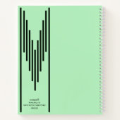 Carnet Elegante libro de bocetos soft green para ella (Dos)