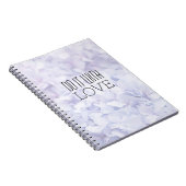 Carnet Élégante motivation Faites-le avec amour (Côté Droit)