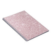 Carnet Élégante parties scintillant abstraite à la mode r (Côté Droit)