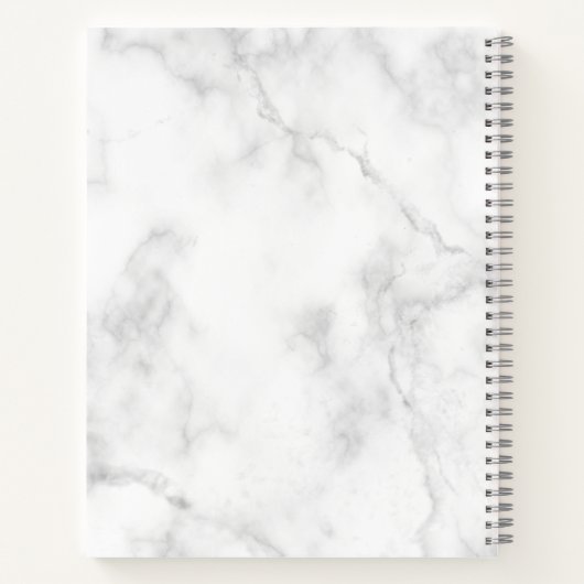 Carnet Elégante parties scintillant moderne dégradé bleu  (Dos)