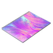 Carnet Élégante Peau violet violet Abstrait (Côté gauche)