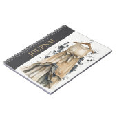 Carnet Élégante petite robe noire (LBD) Recette beige (Côté gauche)