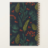 Carnet Elégante recette de vacances botaniques hivernales (Verso)