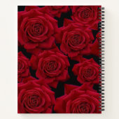 Carnet Élégante Rose rouge - Wedding planner (Dos)