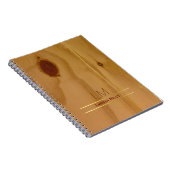 Carnet élégante texture bois, rustique & personnalisé (Côté Droit)