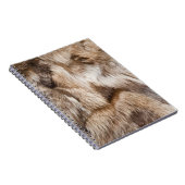 Carnet Élégante texture de fourrure (Côté Droit)