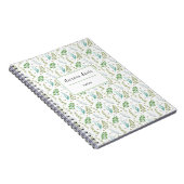 Carnet Élégante verdure botanique Feuillage Miel Bee (Côté Droit)