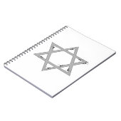 Carnet elegent star of david (Côté gauche)