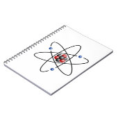 Carnet Élément chimique lithium Atom Numéro atomique 3 (Côté gauche)