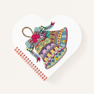 Carnet Élément de cloches de Noël décoratives