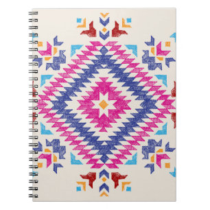 Carnet Élément De Design Tribal Dessiné À La Main Lumineu