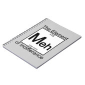 Carnet Élément MEH (Côté gauche)