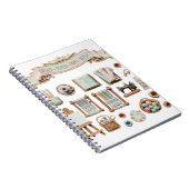 Carnet Éléments d'arts, d'artisanat et de couture mignons (Côté Droit)