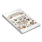 Carnet Éléments d'arts, d'artisanat et de couture mignons (Côté Droit)