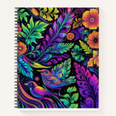 Carnet Éléments de la nature psychédélique (Devant)