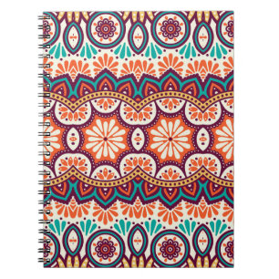 Carnet Éléments décoratifs islamiques vintages dessinés à