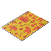 Carnet Éléments Indiens, Main Tirée Vintage. (Côté gauche)