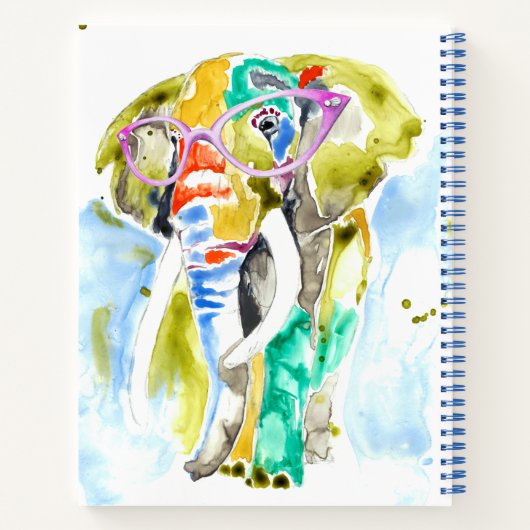 Carnet Eléphant à pantalon intelligent (Dos)