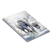 Carnet Elephant and Baby (Côté Droit)