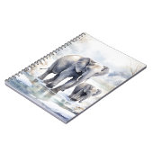 Carnet Elephant and Baby (Côté gauche)