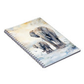 Carnet Elephant and Baby (Côté Droit)