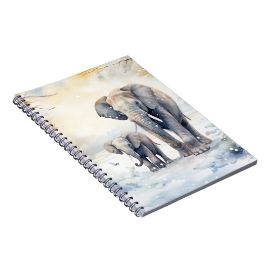 Carnet Elephant and Baby (Côté Droit)