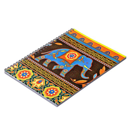 Carnet Eléphant autochtone (Côté gauche)