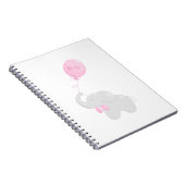 Carnet Eléphant avec ballon (Côté Droit)