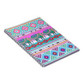 Carnet Eléphant avec Motif aztèque (Côté Droit)