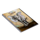 Carnet Eléphant bébé (Côté Droit)