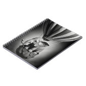 Carnet Elephant bébé dans un ballon à air chaud (Côté gauche)