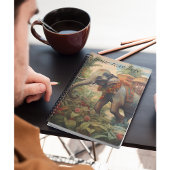 Carnet éléphant botanique vintage avec howdah