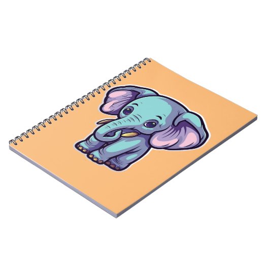 CARNET ÉLÉPHANT DE CARTOON (Côté gauche)