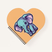 CARNET ÉLÉPHANT DE CARTOON (Devant)