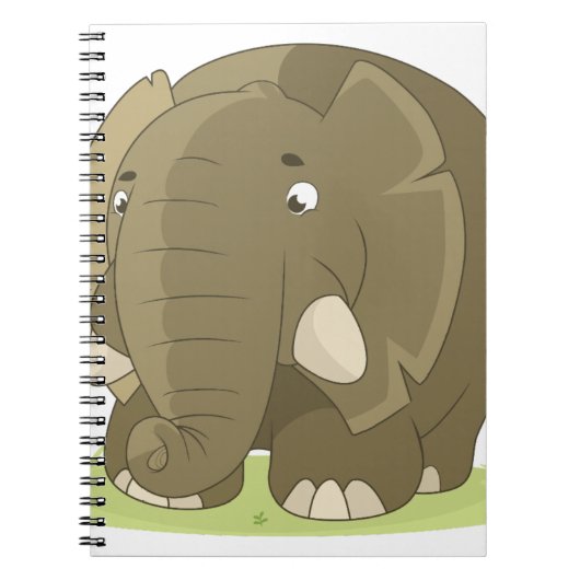 Carnet Eléphant de dessin (Devant)