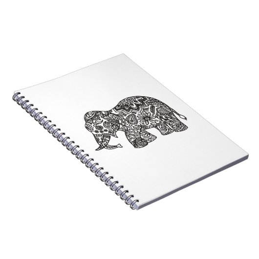 Carnet Éléphant de griffonnage (Côté Droit)